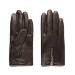 Women's gloves with zippers