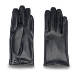 Women’s gloves with lining made of eco leather