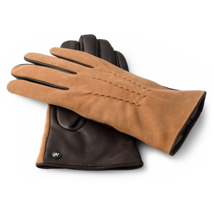 Camel touchscreen gloves for him
