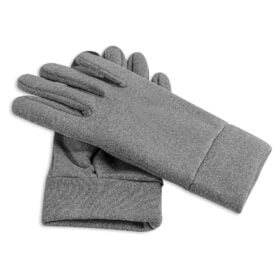 sports gloves in gray