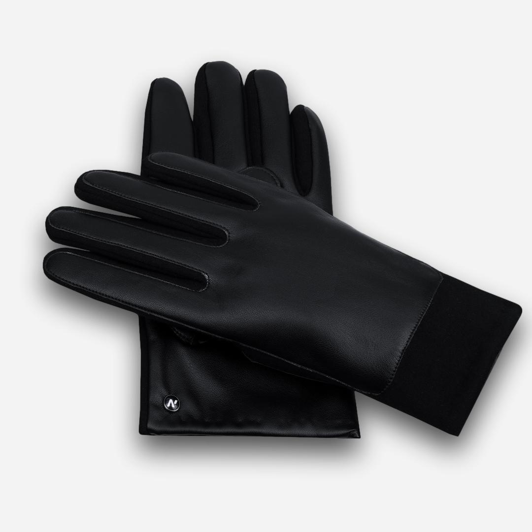 men's eco leather gloves