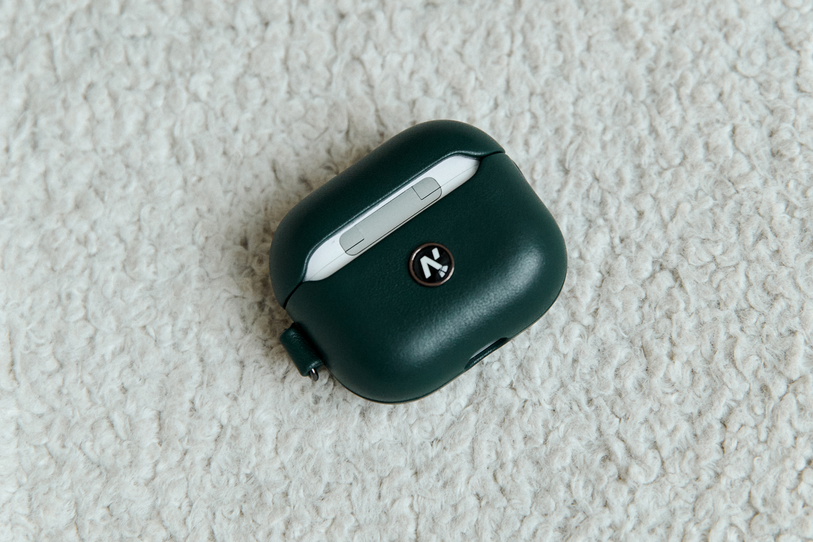 green AirPods case