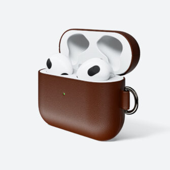 Stylish leather case for AirPods 3
