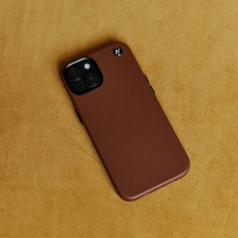 phoneCASE classic leather for iPhone (brown)