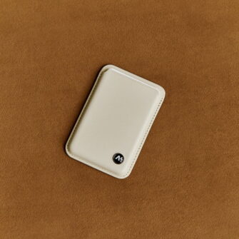phoneWALLET classic leather for iPhone (nude)