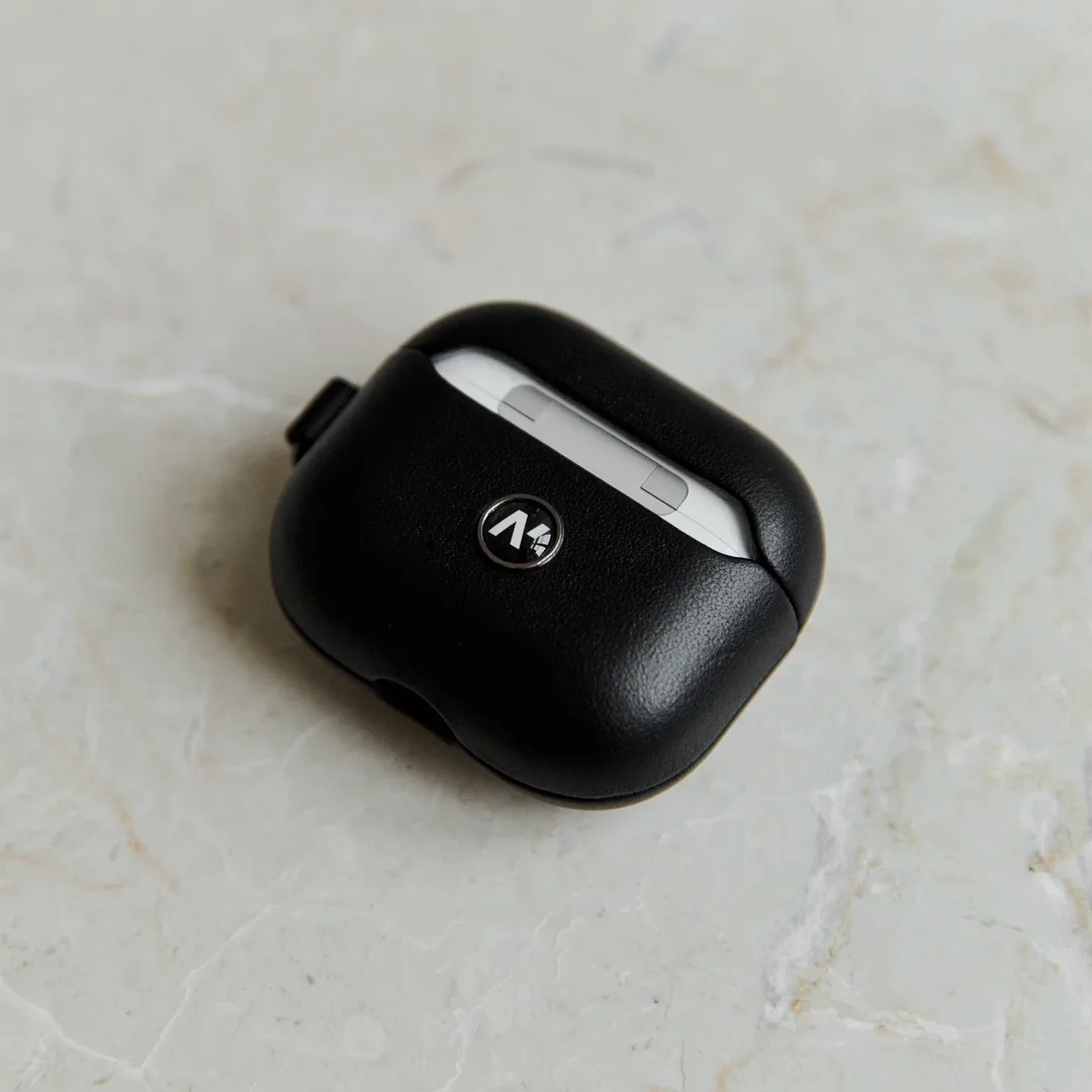 black AirPods